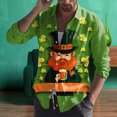 thumbnail image 1 of toraway Chemises pour Hommes Mode Décontractée Designer Chemise à Manches Longues Imprimée 3D Numérique m, 1 of 3