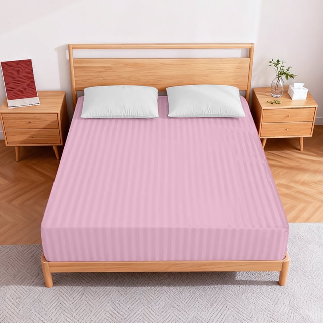 Sábana de Cajón Ajustable Tela Fresca, Suave y Ligera Matrimonial