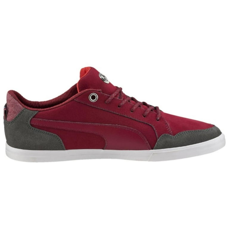 Puma BMW M Vulc Mens Red Gray Sneakers Walmart