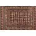thumbnail image 1 of Ahgly Company Indoor Rectangle Traditional Orange Salmon Pink Southwestern Area Rugs, 8' x 12', 1 of 6