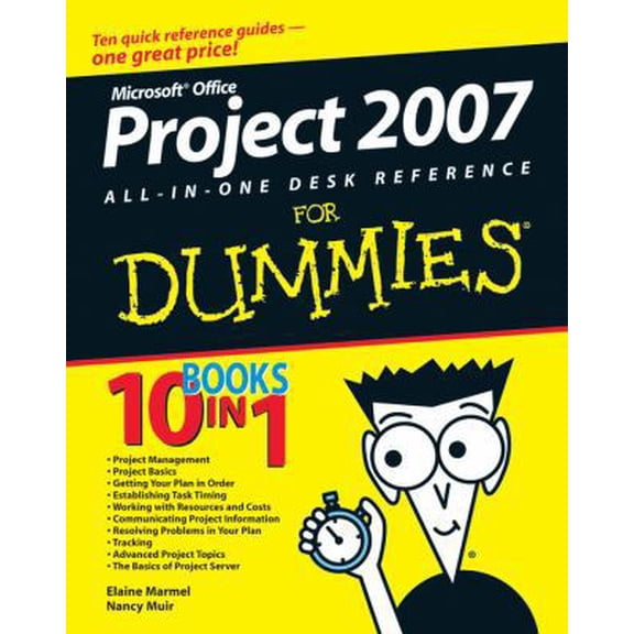 Pre-Owned Microsoft Project 2007 All-In-One Desk Reference for Dummies