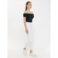 thumbnail image 3 of Off-Shoulder Ruched Bodycon Top, 3 of 5