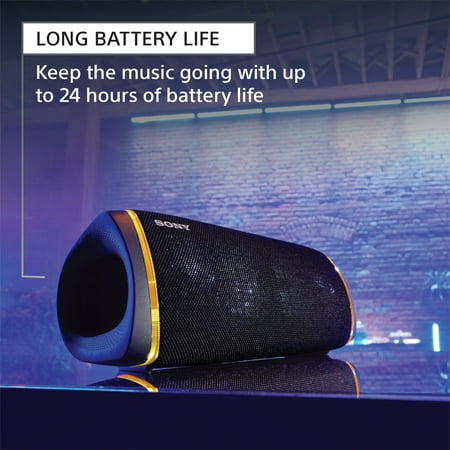 Sony - SRS-XB43 Portable Bluetooth Speaker - Black