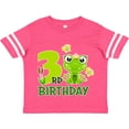 thumbnail image 3 of Inktastic 3rd Birthday Princess Frog Girls Toddler T-Shirt, 3 of 5