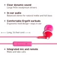 thumbnail image 2 of Auriculares Panasonic RP-TCM125-P con micrófono, cable de 1,1 m, rosa, 2 of 7