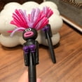 thumbnail image 4 of 1pc Funny Exploding Hair For Man Boxing Round Ballpoint Pen Student Highlooking Funny Birthday Gift 1.0mm Black Refill Knocks Big Mouth Knocks Pen Ink 1ml, 4 of 6