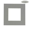 thumbnail image 2 of Mid Grey Acid Free 20x20 Picture Frame Mats with White Core Bevel Cut for 16x16 Pictures - Fits, 2 of 4
