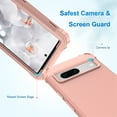 thumbnail image 5 of JTCASES for Google Pixel 8A Case, Drop Resistant Corners, Wireless Charging, Heavy Duty Shockproof Hybrid Hard PC Bumper, Camera Protection, Skin-feel Anti-scratch Tough Cover, Rosegold, 5 of 7
