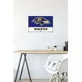 thumbnail image 6 of NFL Baltimore Ravens - Logo 21 Wall Poster with Pushpins, 14.725" x 22.375", 6 of 6
