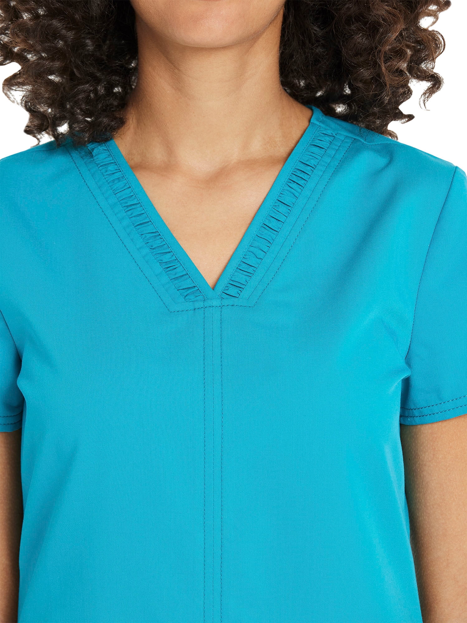 Scrubstar Women's Premium Ultimate Stretch V-Neck Scrub Top, Sizes XS-3XL