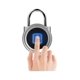 thumbnail image 5 of Candado para taquilla de gimnasio, huella digital autorizada o desbloqueo remoto, grabación de desbloqueo, calendario, resistente al agua IP65, cerradura de seguridad inteligente sin llave para taquilla de escuela/gimnasio, mochila, armario de jardín, dorado Rojo Verde, 5 of 5