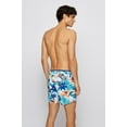 thumbnail image 2 of Boss Men's Recycled-fabric swim shorts with floral print, 2 of 2