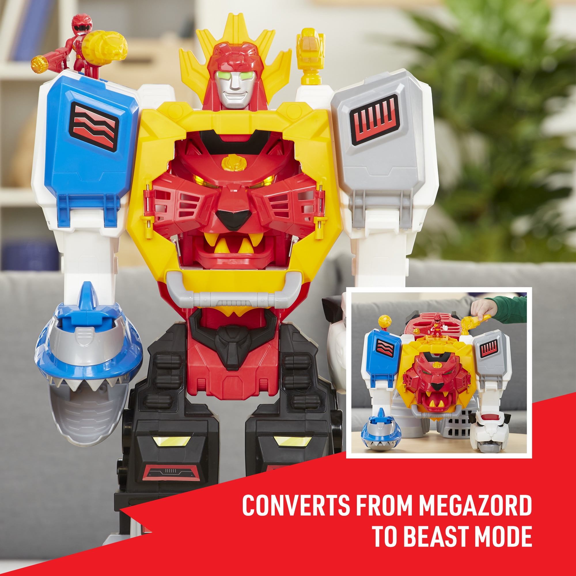 playskool heroes power rangers power morphin megazord