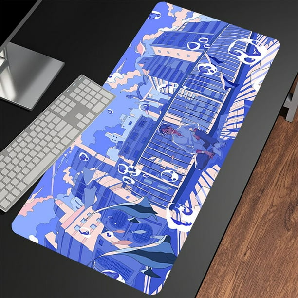 Alfombrilla de ratón grande para Gamer, alfombrilla de goma para teclado, diseño de escritorio, XXXL, 31,4x11,8 pulgadas qiuyongming unisex
