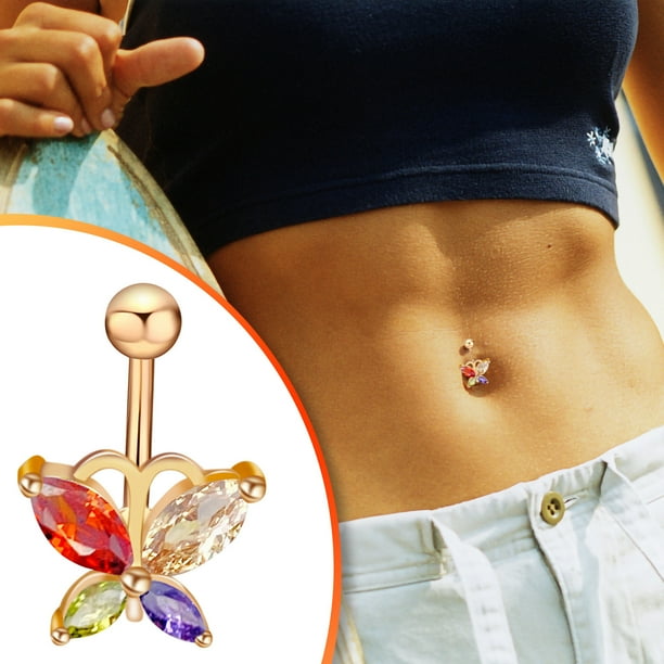 Dry belly shop button piercing