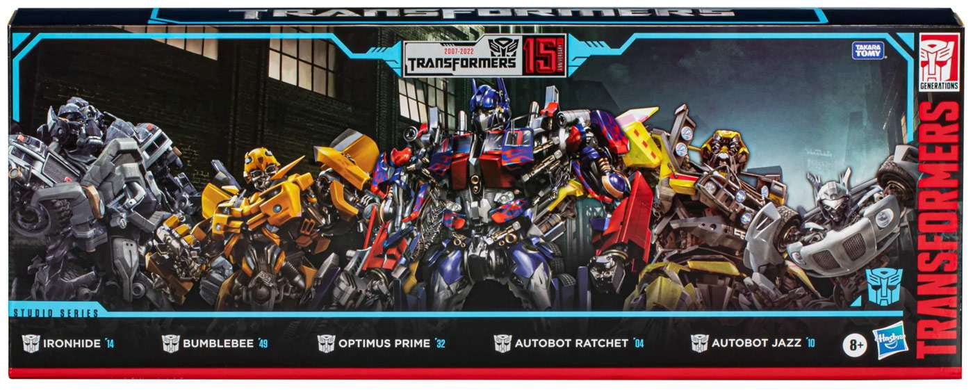 Transformers Studio Series Movie 15th Anniversary Giftset - 5-pack
