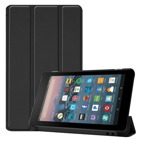 For Amazon Kindle Fire 7 2019 2017 Leather Magnetic Stand Flip Case
