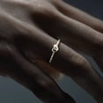 thumbnail image 3 of Anillo Con Diamantes De Oro De 14k De Corazón Para Mujer, 3 of 5