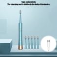 thumbnail image 4 of Jubipavy Electric Toothbrush High-frequency Electric Toothbrush with 6 Brush Heads 5 Modes Electric Toothbrush Rechargeable Toothbrush for Adults, 4 of 7