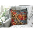 thumbnail image 3 of Liora Manne Marina Suzanie Indoor Outdoor Decorative Pillow Blue, 3 of 3