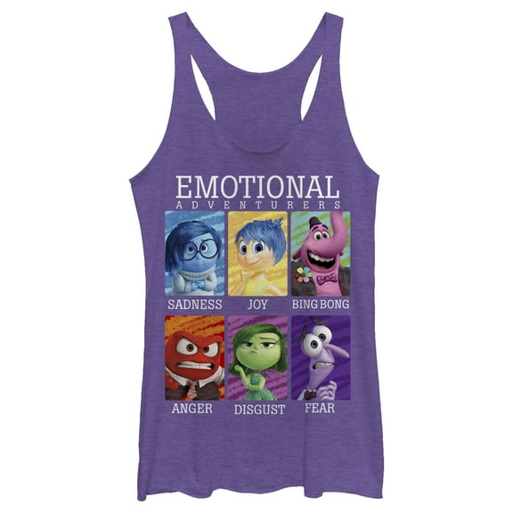 Women's Inside Out Emotional Adventurers Racerback Tank Top