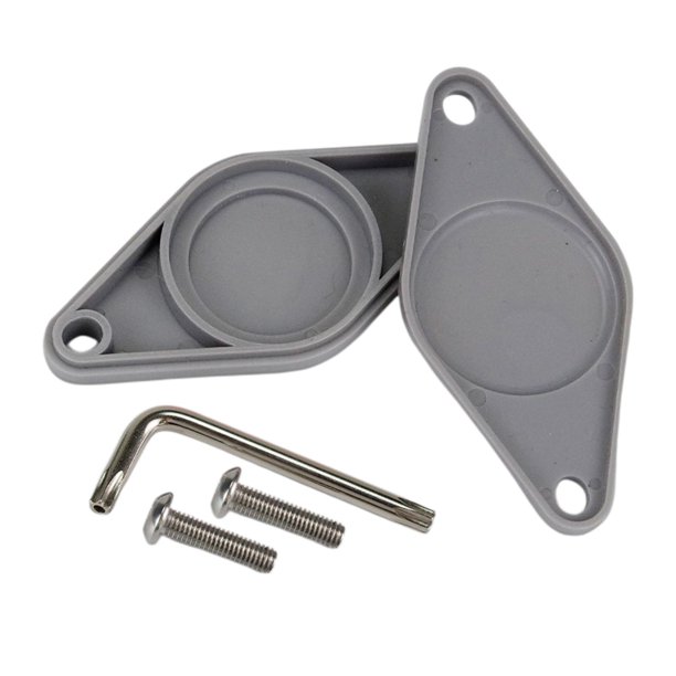 Funda protectora para localizador de bicicletas, portátil, antipérdida y resistente. Gris