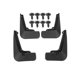 thumbnail image 1 of Coche Guardabarros Kit Salpicaduras Guardia Delantero Trasero Guardabarros Protector Negro, 1 of 6