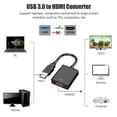 thumbnail image 2 of Adaptador USB a HDMI AKWOR USB 3.0 a HDMI 1080P para PC/portátil, 2 of 8