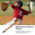 thumbnail image 2 of 1 Set Round Stick Comfortable Grip Drop-resistant Non-cracking Exercise Wood Softball Baseball Glove Mallet Ball Games, 2 of 7