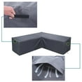 thumbnail image 5 of STARTWO Waterproof V-Shaped Sectional Sofa Cover - Heavy Duty Outdoor Furniture Cover with Air Vent, 5 of 7