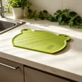 thumbnail image 4 of Miwamany Double Sided Plastic Cutting Board, Non Slip Thick Chopping Board for Meat and Vegetables, Dishwasher Safe TPU Kitchen Cutting Board with Leakage Groove (13x10.6in), 4 of 7