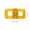 Yellow, variant on Hair Clips for Women, Black Hollow Square Magnetic Hair Claw Clip, Strong Magnet Non-Slip Jaw Clamp, Lightweight Plastic Hair Accessory for Thick Thin Curly Hair Half-Up