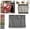 Bla, variant on 2026 New Handmade Farmhouse Oven Skirt, Heat-Resistant Oven Skirt Curtain for Door, Effortless Install, Hide Clutter & Elevate Style, Handmade Oven Skirts (P)