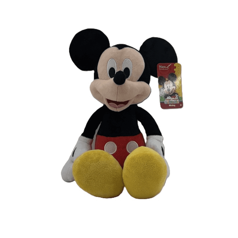 2 pack) Disney Mickey Mouse Stuffed Plush Doll Toy 15