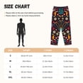 thumbnail image 4 of Lsque Colorful Mexican2 Print Women's Pajama Pants, Lounge Pant - Comfortable Home Wear,Elastic Waistband, Stylish Design-Medium, 4 of 9