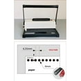 thumbnail image 3 of Spiral Coil Combo Binding Machine 46-Hole Comb Binder 250 Sheet A4/LTR/A5 Paper Manual Round Hole Punch For Notebook Office Text & Documents, 3 of 8