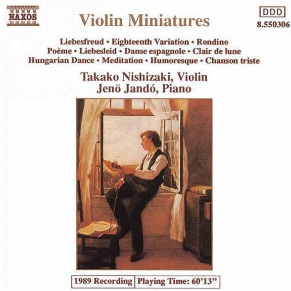 Takako Nishizaki - Violin Miniatures - Music & Performance - CD