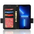 thumbnail image 2 of For iPhone 15 Pro Max PU Leather Phone Case Litchi Texture Stand Wallet Phone Cover, 2 of 5