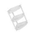 thumbnail image 3 of kurtrusly Bathroom Storage Rack Free Standing 3 Layer for Office Kitchen white small, 3 of 8