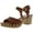 Umber, variant on Style & Co. Womens Anddreas Faux Leather Clog Heel Sandals
