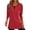 Red, variant on Womens Long Sleeve Shirts Western Style Inner Base Layer Mid Tops Spring Summer Long Sleeve Tees