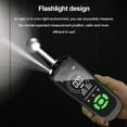 thumbnail image 3 of Digital Pinless Moisture Meter Alarm Wood Moisturer Meter Backlit LCD Screen Moisture Tester For Walls Firewood, 3 of 6