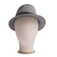 thumbnail image 4 of Cabeza de maniquí para hombre con base, soporte de exhibición de pelucas, sombreros de moda, estante de almacenamiento para el hogar, salón de, 4 of 8
