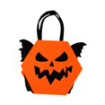 thumbnail image 4 of 2025 2 Halloween Candy Bags Non-Woven Tote Bags Halloween Decoration Creative Ornaments, 4 of 5