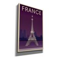 thumbnail image 2 of Epic Graffiti 'Eiffel Tower' by Incado, Giclee Canvas Wall Art, 26"x40", 2 of 8
