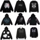 thumbnail image 2 of Chándal de los años 90 para mujer, sudadera informal de manga larga con capucha, ropa de gran tamaño con cremallera fina Y2k, moda coreana, otoño, 2 of 4