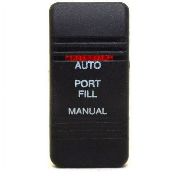 Carling Boat Rocker Switch Actuator | Auto Port Fill Manual Lighted