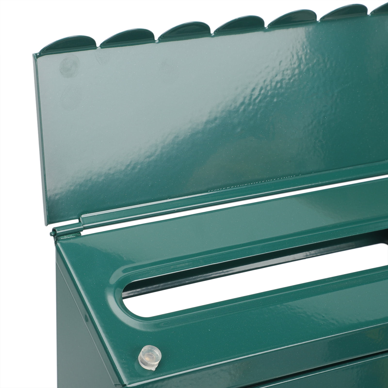 WHAMVOX Mailbox Iron Metal 1Pack 11.8X8.3X2.4In