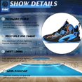 thumbnail image 3 of Men Basketball Shose Breathable Fashion Sneakers Non Slip Sport Shoes, 3 of 13
