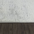 thumbnail image 5 of Pasargad Home Paris Shag Collection Power-Loomed Ivory/Grey Area Rug- 8' x 10', For Indoor Space and all Age of Group, 5 of 6